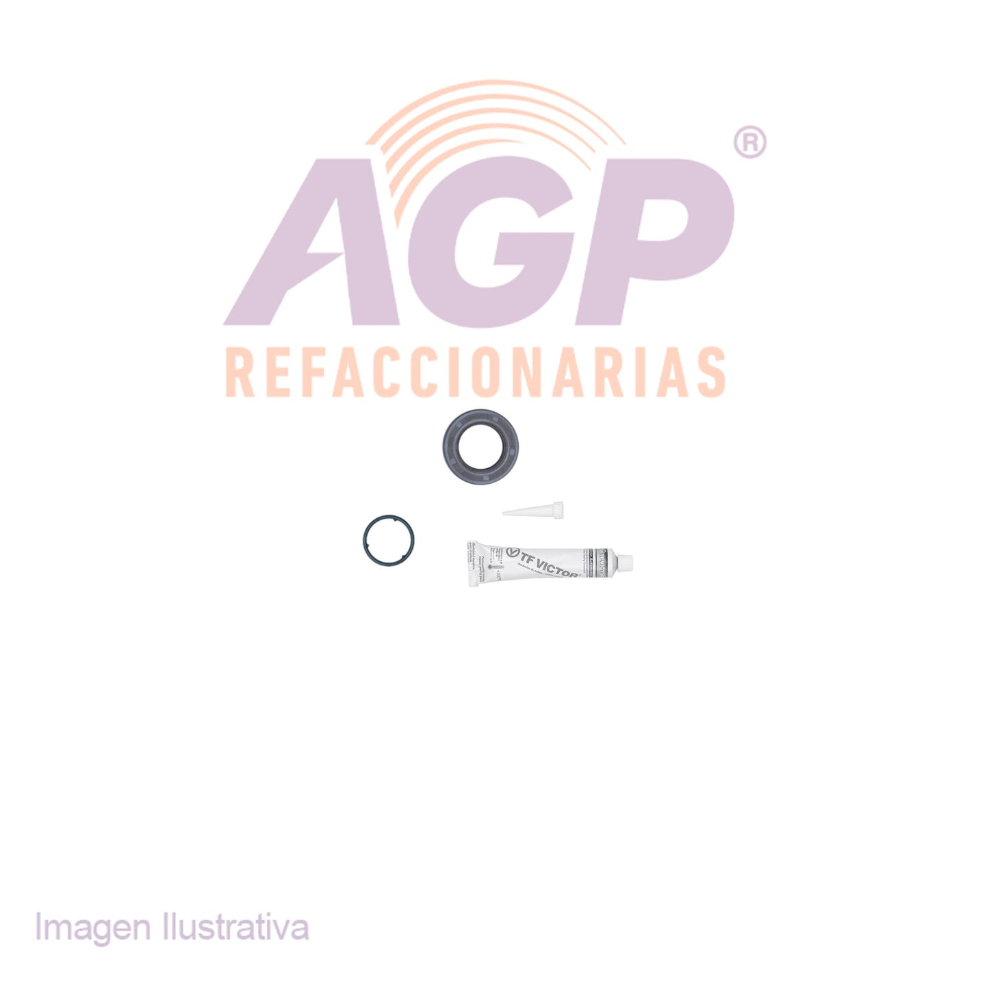 EMPAQUE TAPA DE DISTRIBUCION CHRYS. HYUNDAI ATTITUDE L3 1.2L DOHC 12V 14-18 - MITSUBISHI MIRAGE L3 1.2 DOHC 12V 14-18.