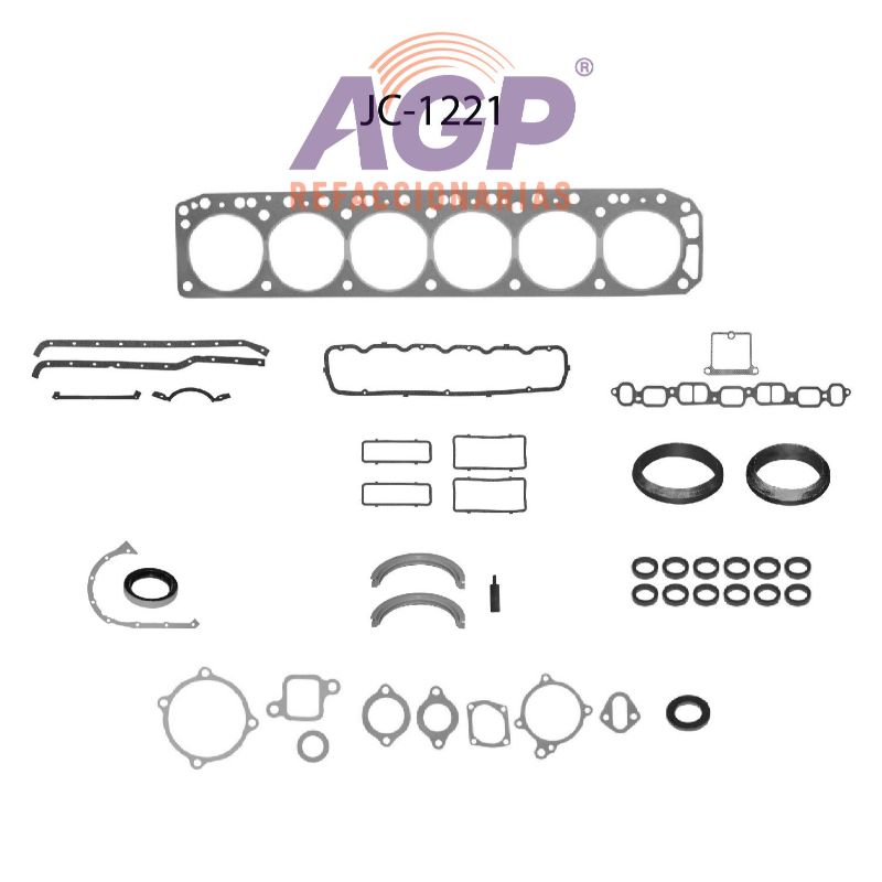 EMPAQUE JUEGO COMPLETO CHEV 6L 230 250 OPEL 70-72