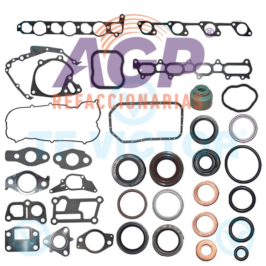 EMPAQUE JUEGO COMPLETO MITSUB. L200 L4 2.5L DOHC 16V 4D56T DI-D DIESEL 08-17.