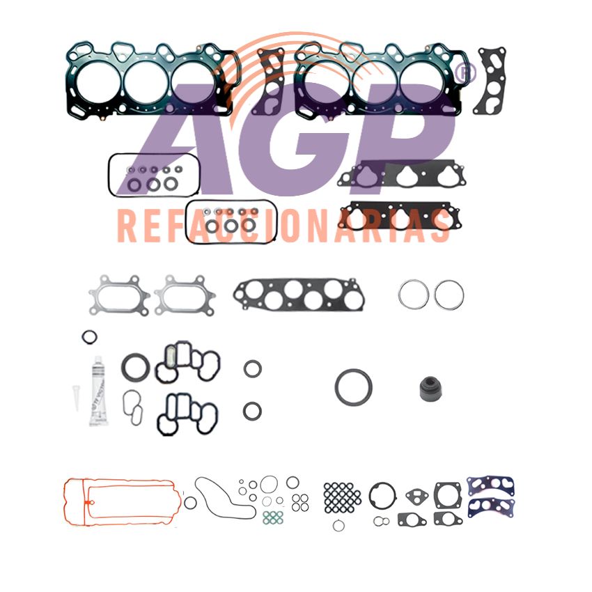 EMPAQUE JUEGO COMPLETO HONDA V6 3.0L 24V SOHC 2003-2007 ACCORD