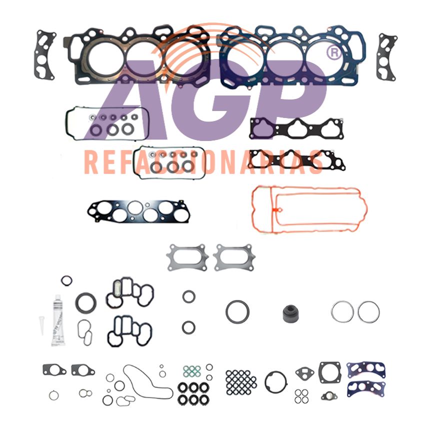 EMPAQUE JUEGO COMPLETO HONDA V6 3.5L 24V SOHC 2008-2016 ACCORD CROSSTOUR ODYSSEY PILOT RIDGELINE