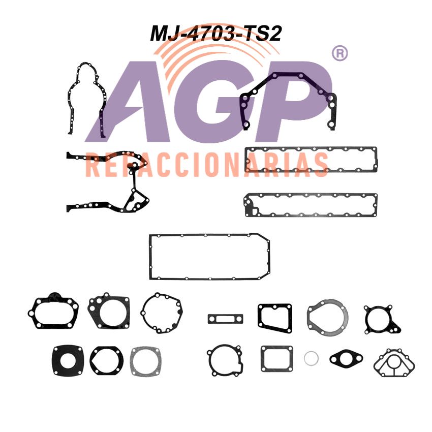 MEDIO JUEGO INF. DINA - CUMMINS V8 185 , 210