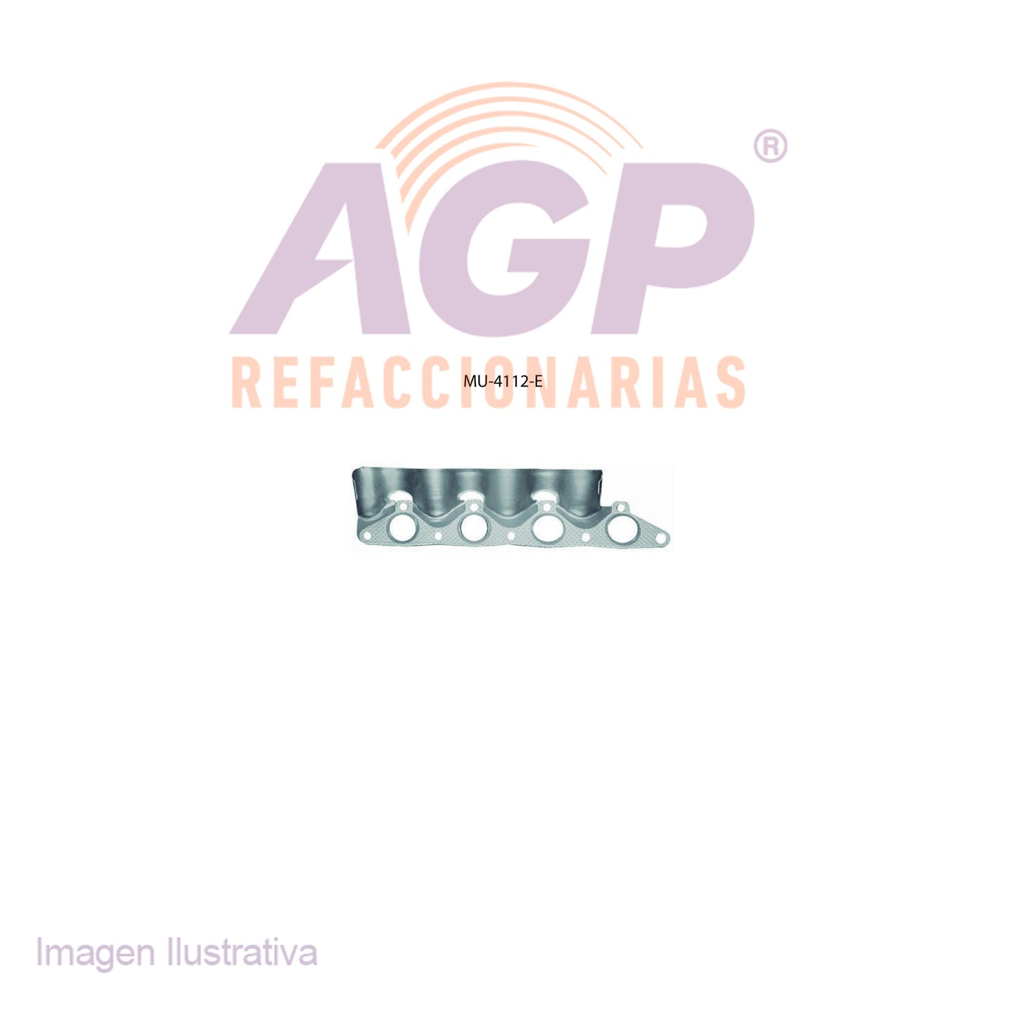 EMPAQUE DE MULTIPLE ESC. DODGE VERNA L4 1.5 12V 04-06 - HYUNDAI L4 1.5L ACCENT 95-02 - SCOUPE 93-95.