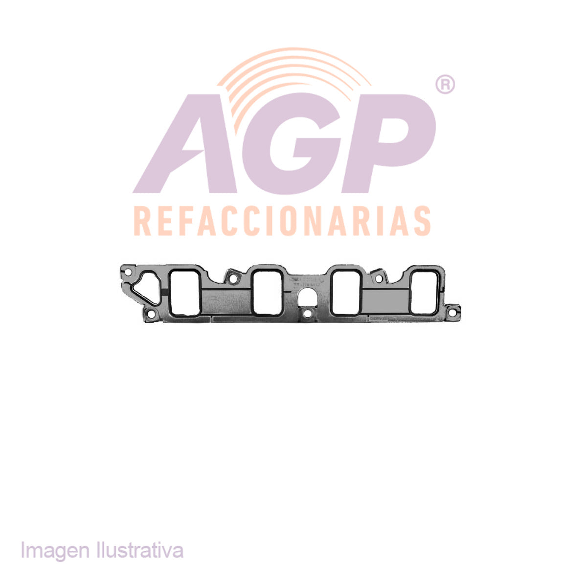 EMPAQUE DE MULTIPLE ADM. FORD 1.3L 4 CIL. FIESTA (98-01) CARTER DE LAMINA.