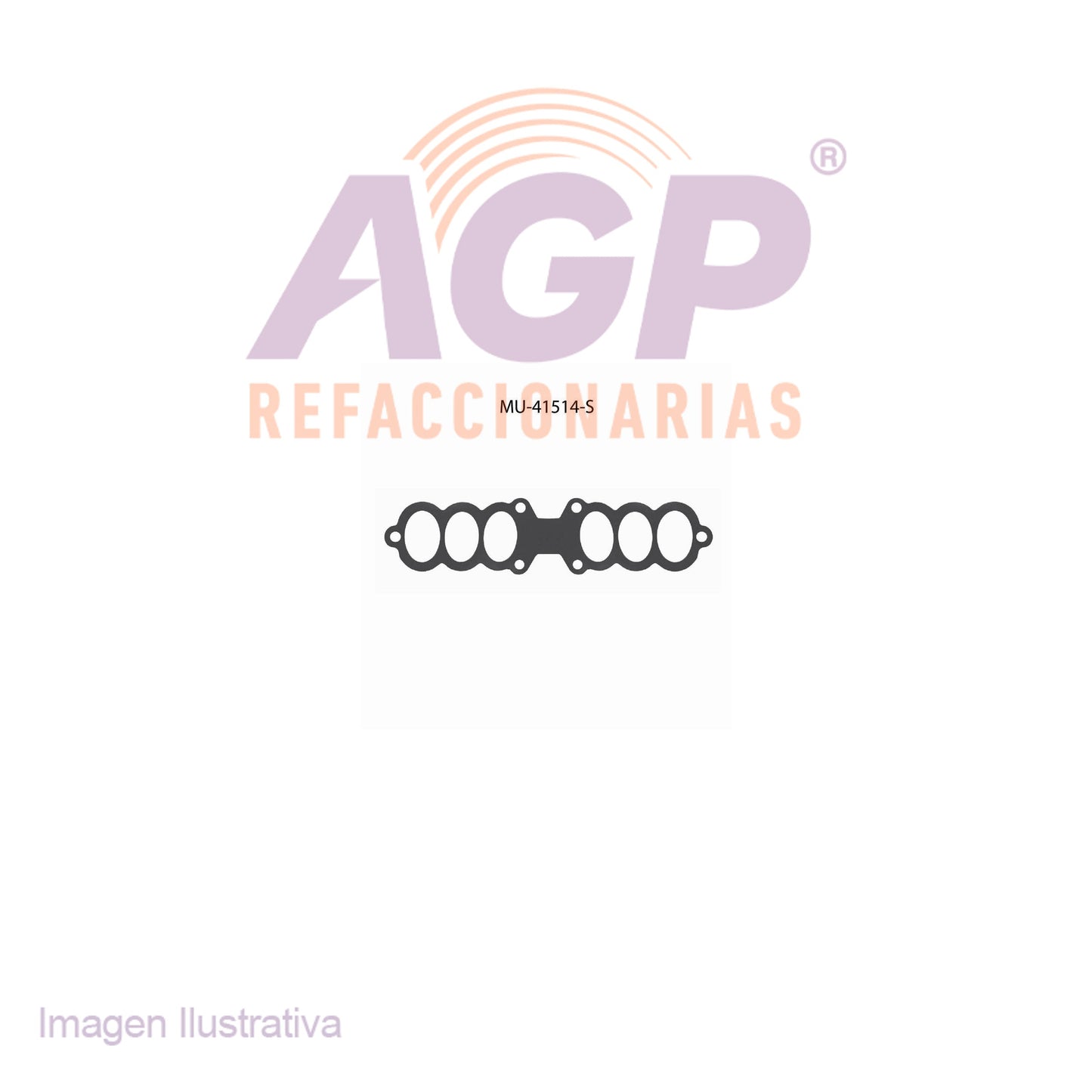 EMPAQUE DE PLENO FORD COUGAR V6 3.8L (88-97) - MUSTANG V6 3.8L (94-98) - SABLE V6 3.8L (88-95) - TAURUS V6 3.8L (88-95) - THUNDERBIRD V6 3.8L (88-97) - WINDSTAR V6 3.8