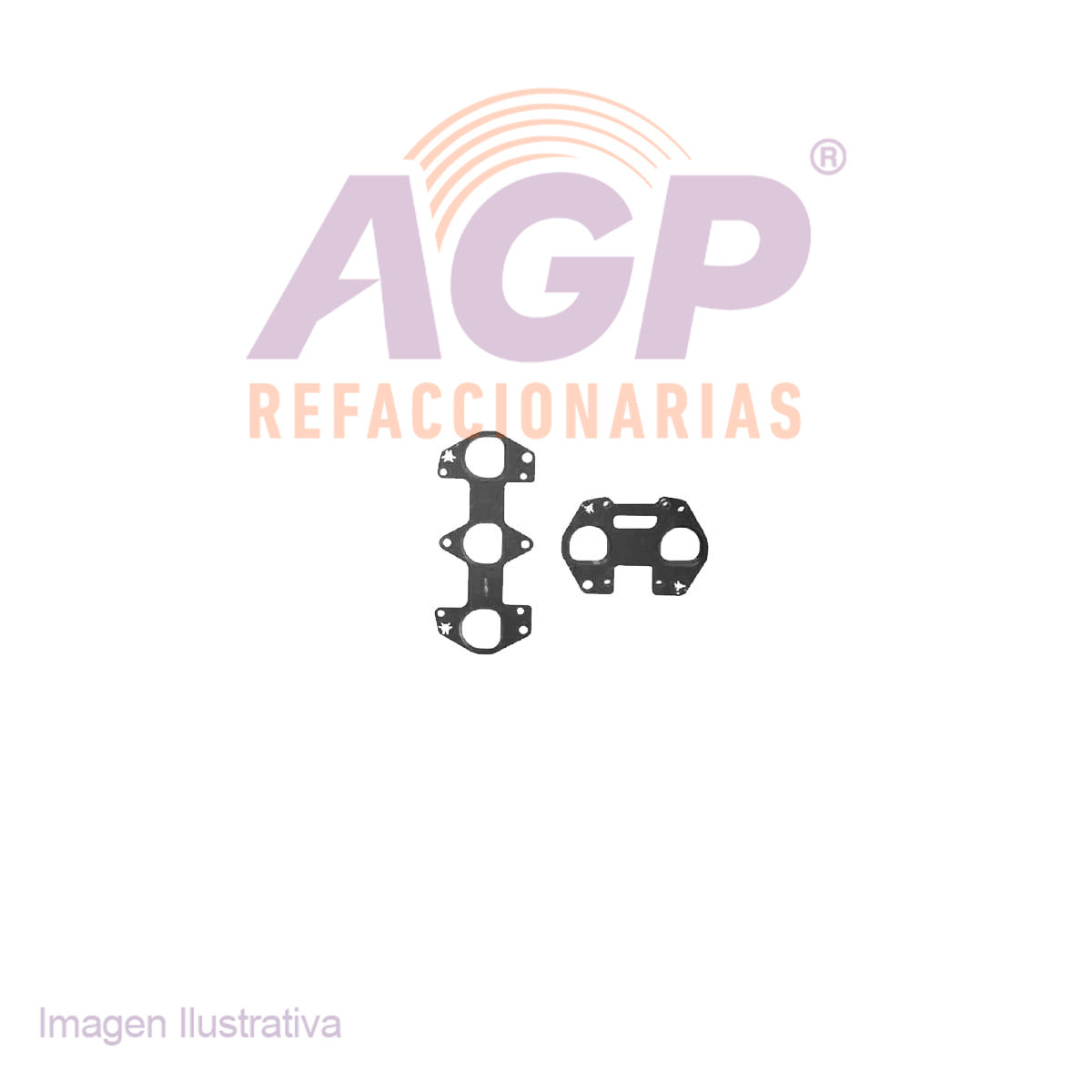 EMPAQUE MULTIPLE ESC. FORD V10 MOTOR 6.8L 30V TRITON SOHC, SERIES F-450, 550, (TFV-MU41544-2E)