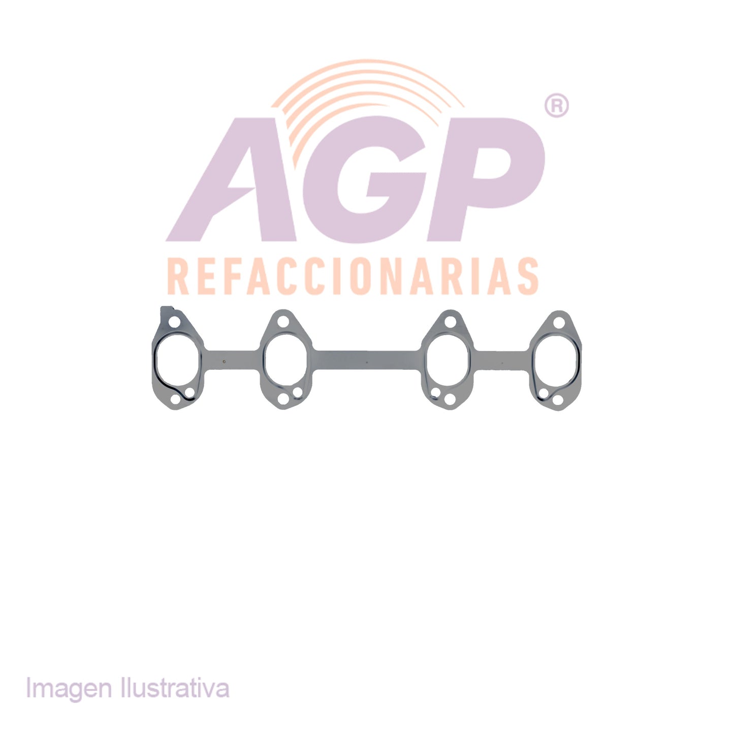 EMPAQUE DE MULTIPLE ESC. VW. L4 2.0 8V SOHC JETTA 99-05 - GOLFA4 99-06 - POLO 00-05 - SEAT L4 1.6L IBIZA