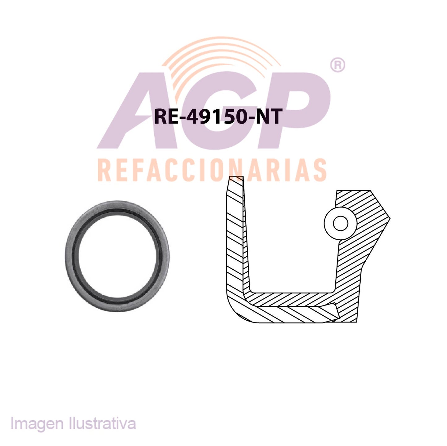 RETEN DE RUEDA AUTOMOVILES Y CAMIONES CON EJE SPICER 44 INT. RUEDA TRASERA