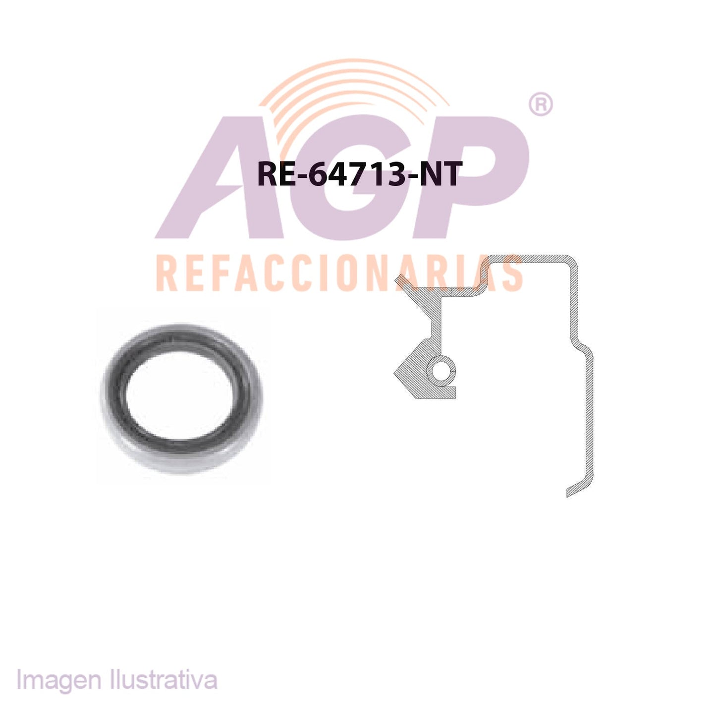 RETEN DE CIGUEAL DEL. CHRYSLER V8 TODOS 65-93