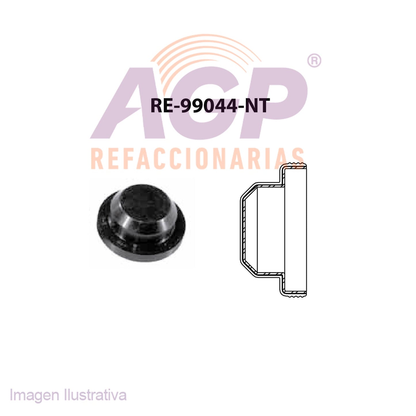 TAPON ARBOL DE LEVAS TRASERO CHRYS. 4 CIL. 2.2