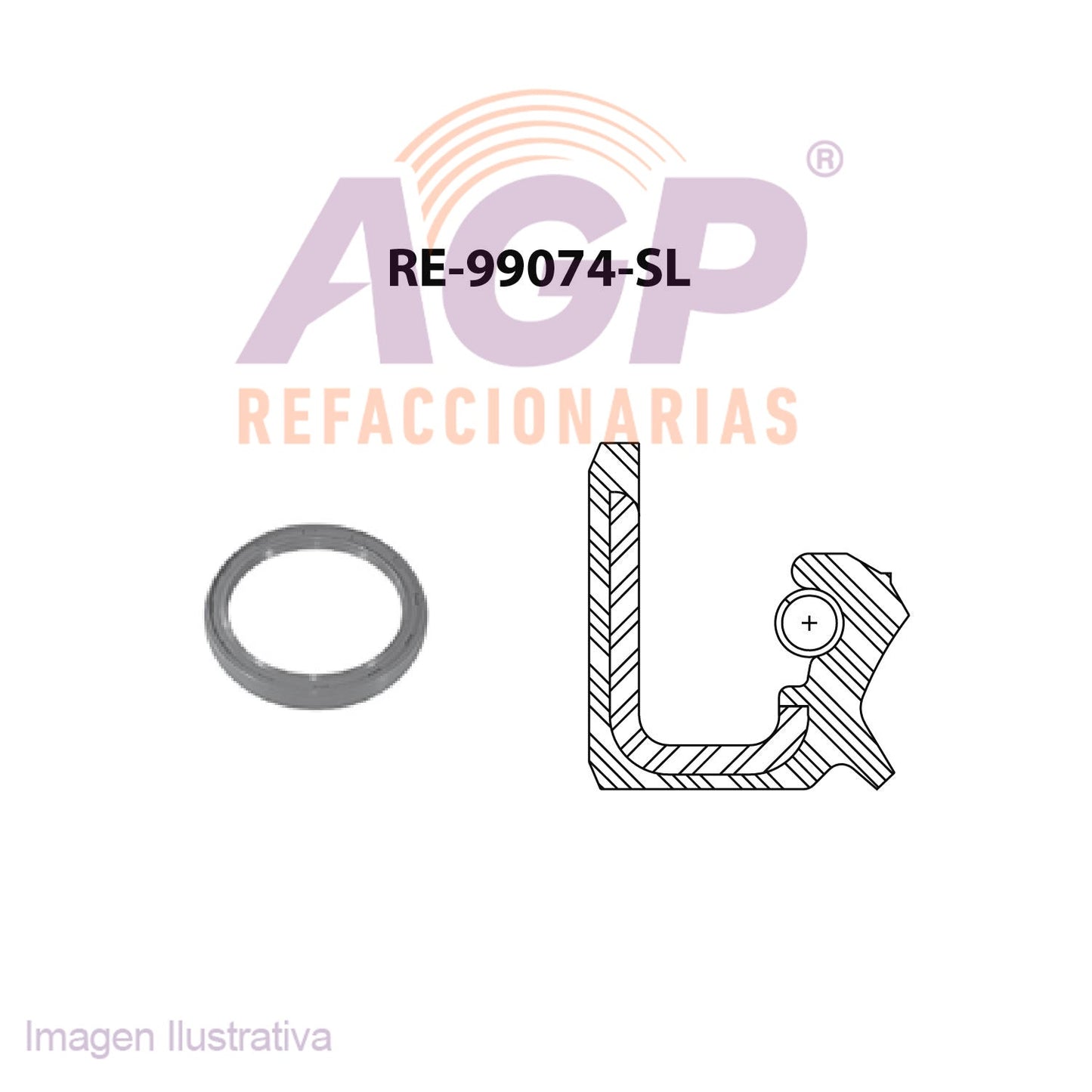 RETEN DE CIGUEAL GENERAL MOTORS JEEP EAGLE L4 2.5 VIN 2