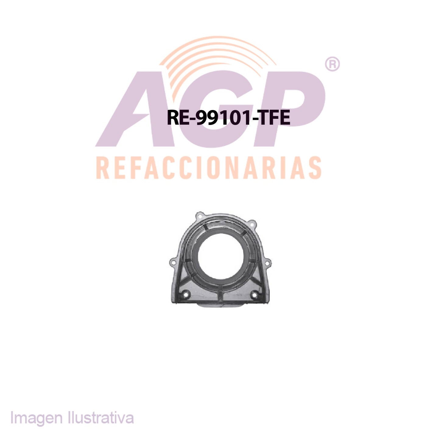 RETEN DE CIGUEAL TRAS. FORD ECOSPORT MONDEO L4 2.0 16V DOHC 03-09 - RANGER MOTOR ARGENTINO L4 2.3 01-10 - ESCAPE L4 2.3 05-08 - FOCUS L4 2.0 05-10 2.3 03-07 - FUSION L4 2.3 06-09 - TRANSIT CONNE