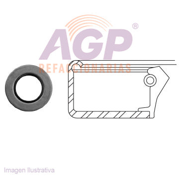 RETEN RUEDA RETEN RUEDA TRASERA:FORD F-100, 1980 - 1983 (TFV-RE99141NT)