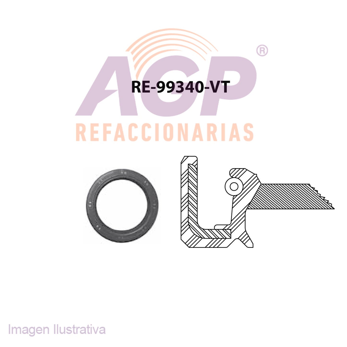 RETEN DE CIGUEAL DELANTERO HYUNDAI H100 L4 2.4 03-05