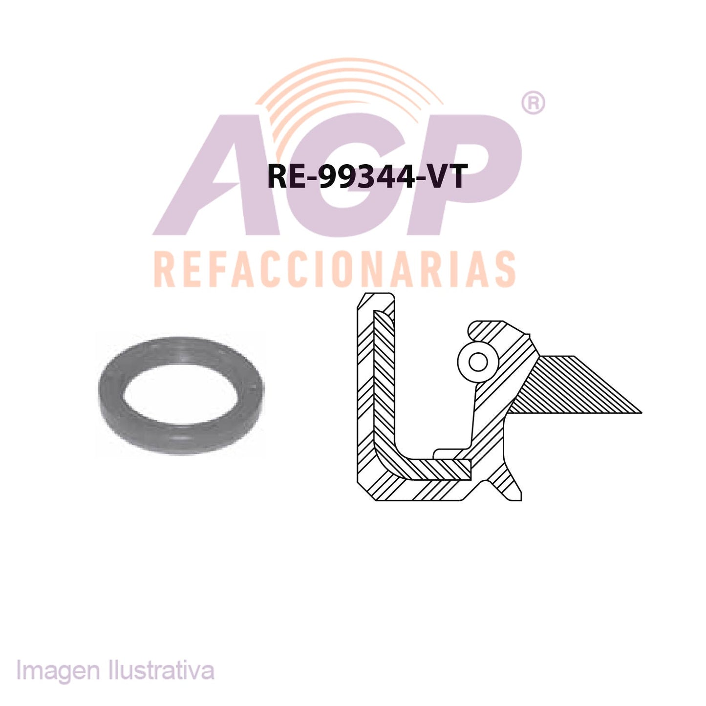 RETEN DE CIGUEAL DEL. CHEV OPTRA L4 2.0 07-08 - ASTRA L4 2.0 2.4 04-05