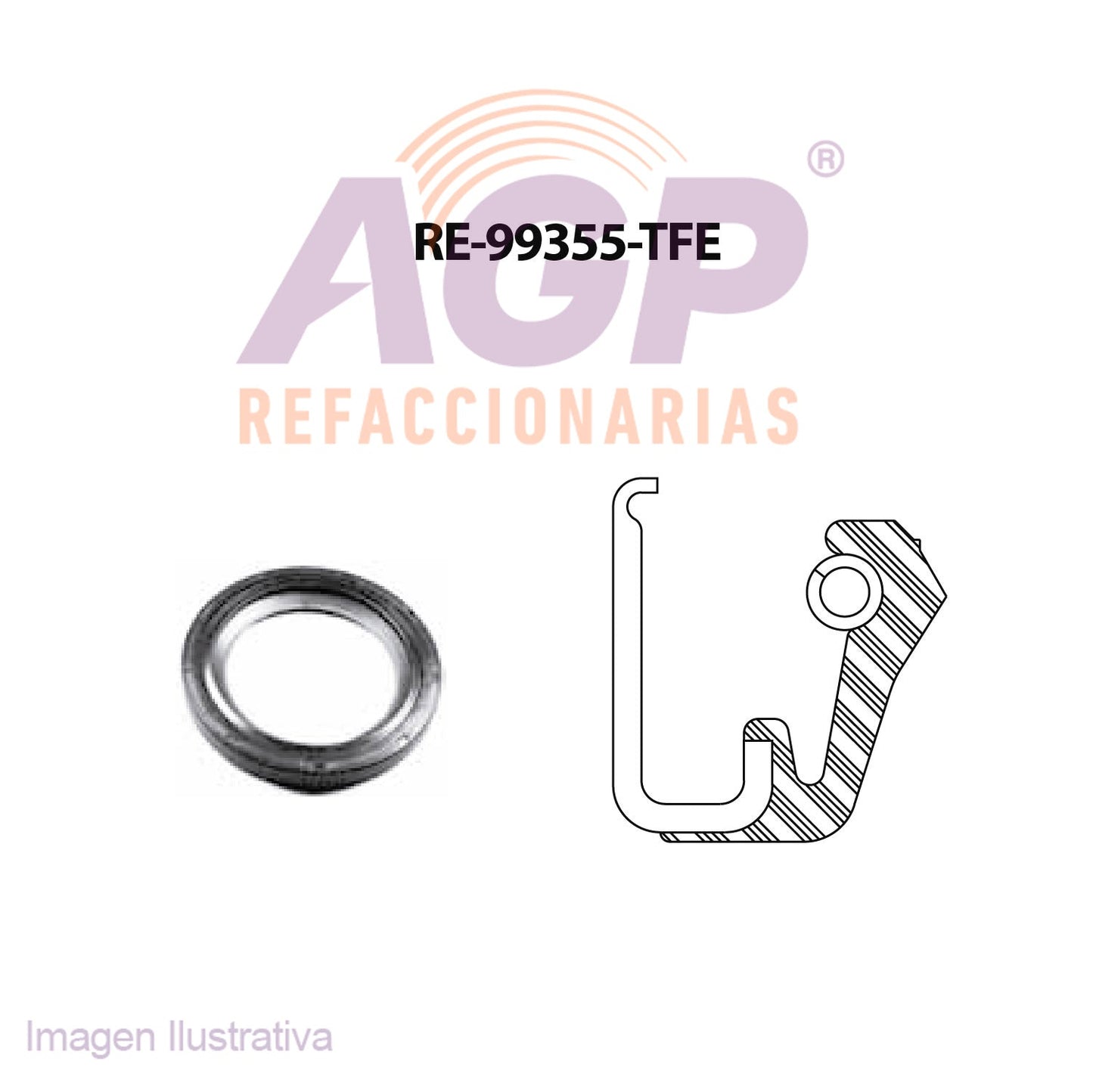 RETEN DE CIGUEAL DEL. CHEV V8 MOTOR VORTEC 4.8L