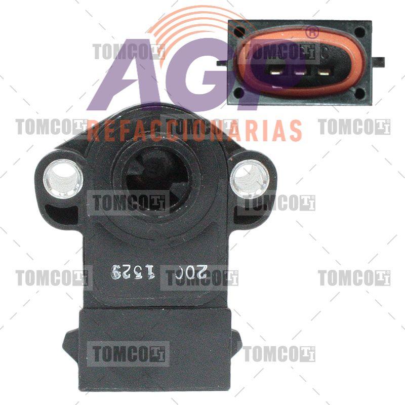 SENSOR DE POSICION DEL ACELERADOR / SENSOR TPS FORD TOPAZ 2.3 LTS. 4 CIL. (MPFI) 1989-1994