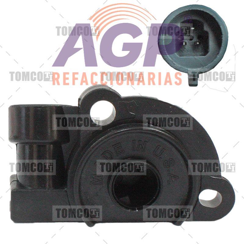 SENSOR DE POSICION DEL ACELERADOR / SENSOR TPS CHEVROLET AVEO 1.6 LTS. 4 CIL. (DOHC) (MPFI) 2008-2018