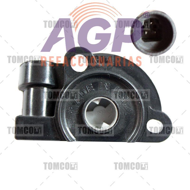 SENSOR DE POSICION DEL ACELERADOR / SENSOR TPS CHEVROLET CHEVY 1.6 LTS. 4 CIL. (SOHC) (TBI) 1996-2003 - REFACCIONARIAS AGP