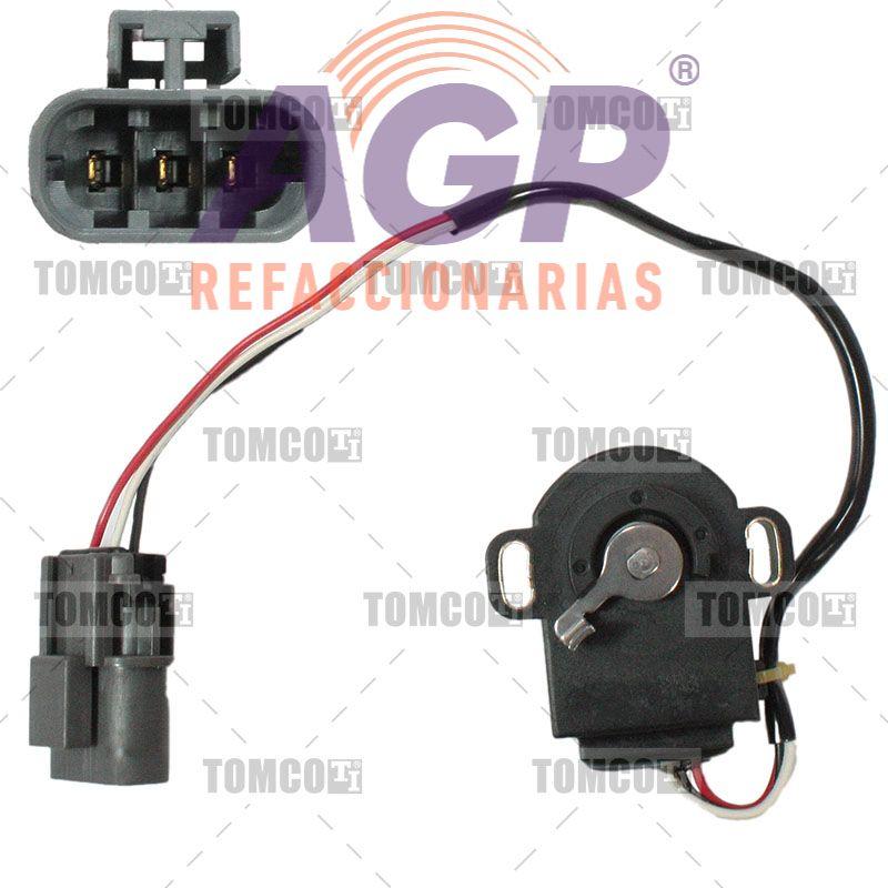SENSOR DE POSICION DEL ACELERADOR / SENSOR TPS NISSAN D21 2.4 LTS. 4 CIL. (DOHC) (MPFI) 1994-1996