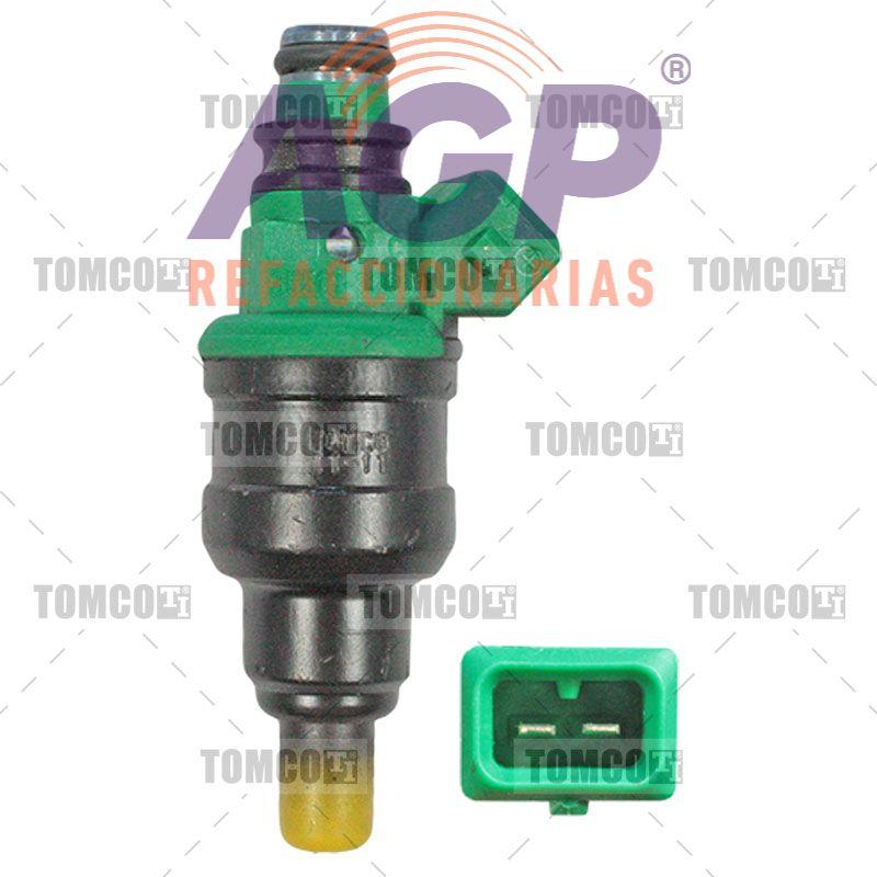 INYECTOR PARA SISTEMA MULTIPORT DODGE H100 CHASIS 2.4 LTS. 4 CIL. (OHV) (MPFI) 2003-2005/ HYUNDAI SONATA 2.4 LTS. 4 CIL. (MPFI) (IMP) 1989-1991