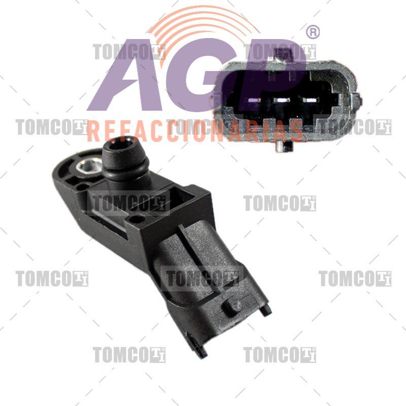 SENSOR DE PRESION ABSOLUTA DEL MULTIPLE / SENSOR MAP FIAT GRANDE PUNTO 1.4 LTS. 4 CIL. (DOHC) (MPFI) 2007-2009