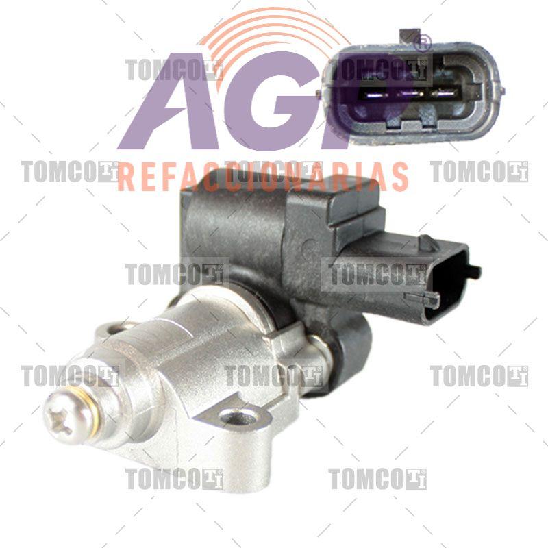 VALVULA DE CONTROL DE AIRE EN MARCHA MINIMA / VALVULA IAC DODGE I10 1.1 LTS. 4 CIL. (SOHC) 16 VAL (MPFI) 2012-2014