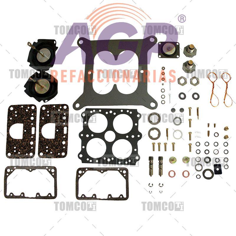 REPUESTOS DE CARBURACION COMPLETOS FORD CAMION 5.0 LTS. 8 CIL. V8 NATURAL 302 NACIONAL H-4 4150 1968-1972 / FORD CAMION 6.4 LTS. 8 CIL. V8 NATURAL 390 NACIONAL H-4 4150 1964-1971 / FORD CAMION - REFACCIONARIAS AGP