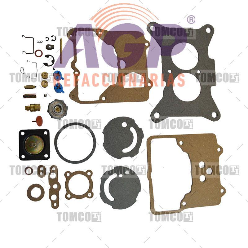 REPUESTOS DE CARBURACION COMPLETOS FORD F-350 5.0 LTS. 8 CIL. V8 NATURAL 302 NACIONAL MC-2 2100-D 1974-1975 / FORD MUSTANG 5.0 LTS. 8 CIL. V8 NATURAL 302 NACIONAL MC-2 2100-D 1974-1975 /