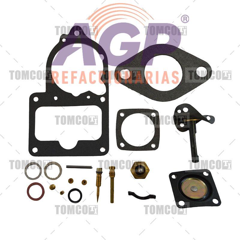 REPUESTOS DE CARBURACION COMPLETOS VOLKSWAGEN CARIBE 1.6 LTS. 4 CIL. L4 NATURAL 1600