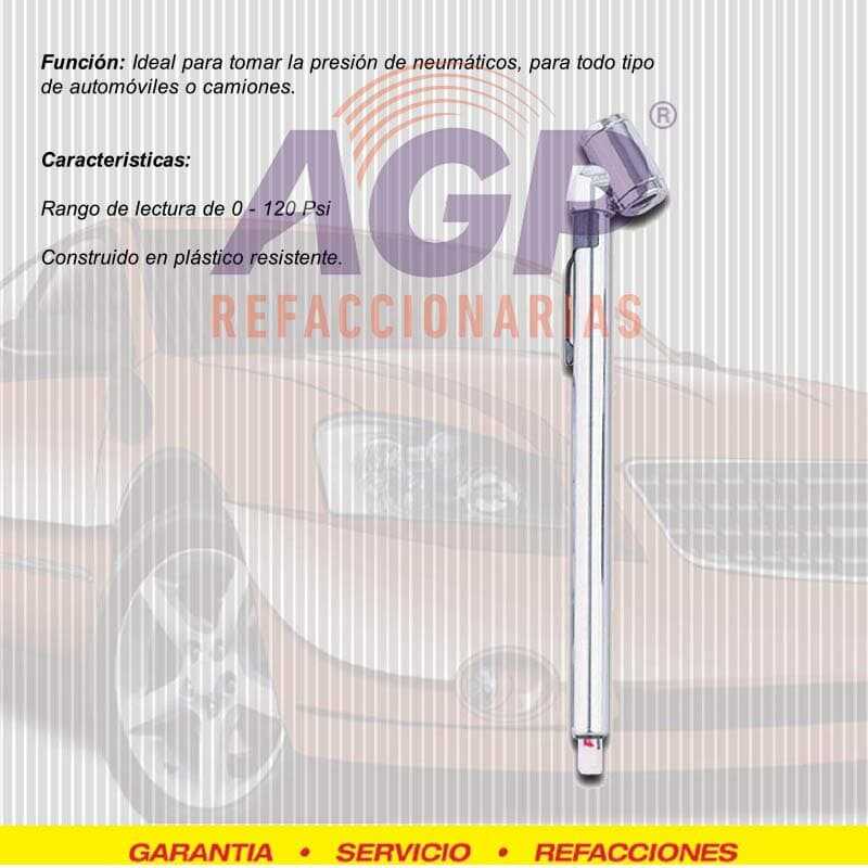 CALIBRADOR PROFESIONAL RANGO (0-100 PSI)