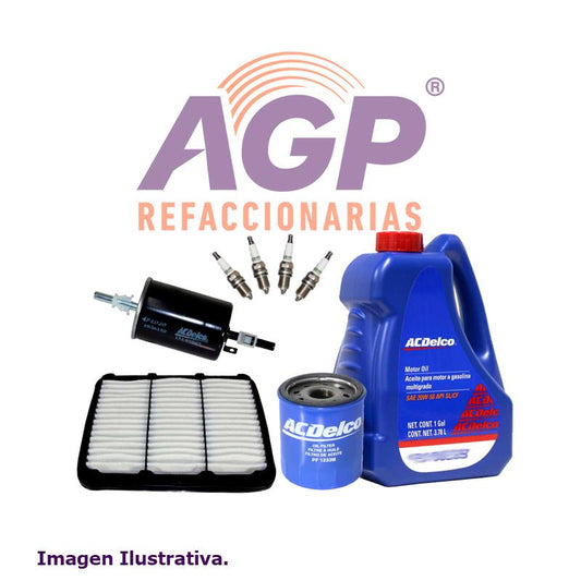 KIT DE AFINACION CHEVROLET MATIZ G2 20W/50 MINERAL 2006-2016