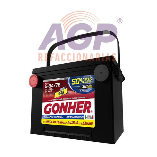 ACUMULADOR GONHER TIPO 3 G-34/78 DEVOLVIENDO CASCO (AGO-G34/78CASCO)