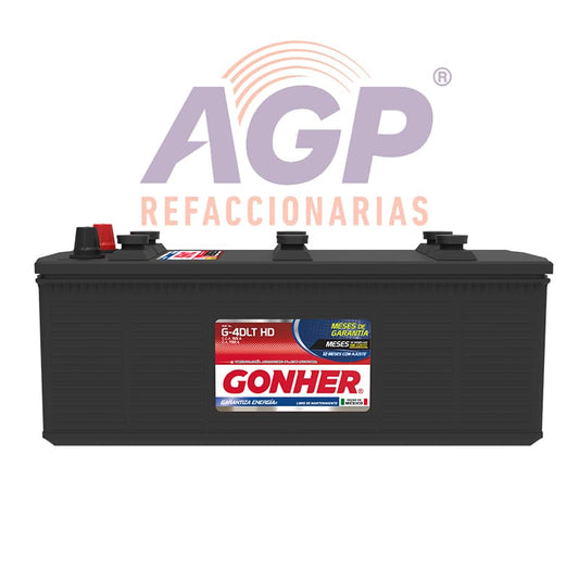 ACUMULADOR GONHER TIPO 6 G-4DLT DEVOLVIENDO CASCO (AGO-G4DLTCASCO)