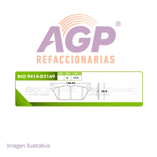 BALATA DE FRENO TRASERA RAM 1500  2020-2021