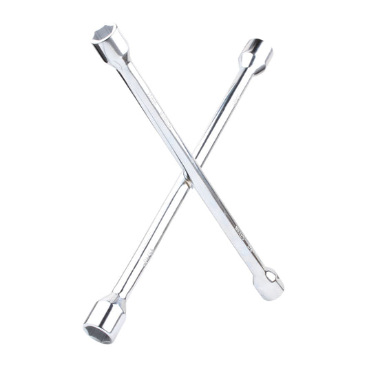 LLAVE DE CRUZ CROMADA 14 (13/16 - 3/4 - 17MM - 7/8)