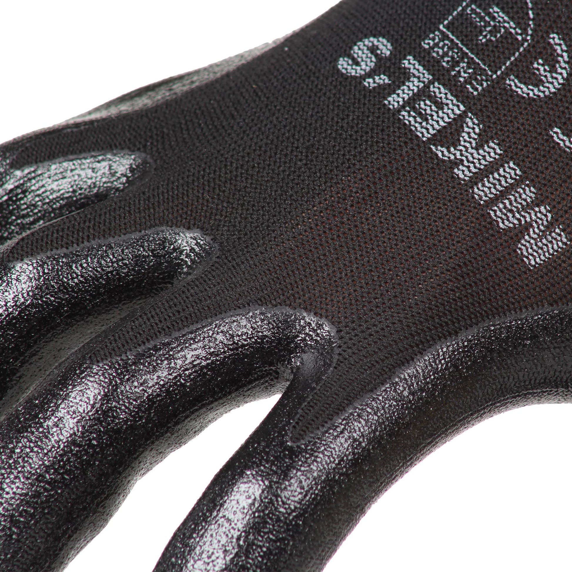 GUANTES PARA TRABAJO DE NYLON CON ESPUMA DE NITRILO (M) - REFACCIONARIAS AGP