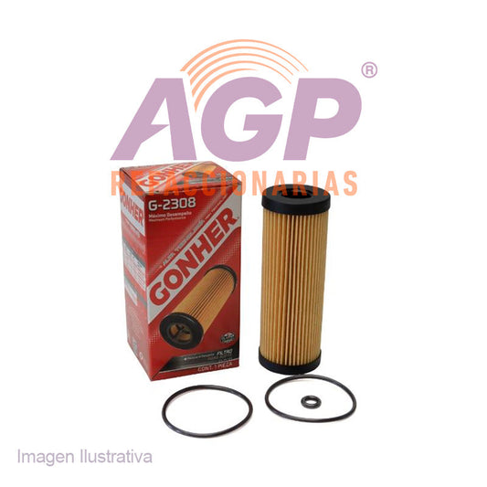 FILTRO PARA ACEITE GONHER FORD EDGE 2.7L (15-22) - EXPLORER 3.0L (20-22) - LINCOLN CONTINENTAL 2.7L (17-21)