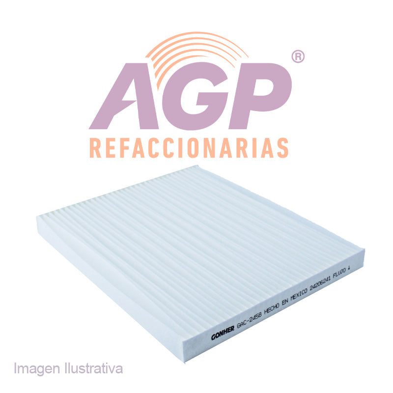 FILTRO CABINA HYUNDAI ACCENT L4 1.6L 2011-2017 / HYUNDAI ELANTRA L4 1.8L 2011-2016 / HYUNDAI TUCSON HÍBRIDO 2015-2017