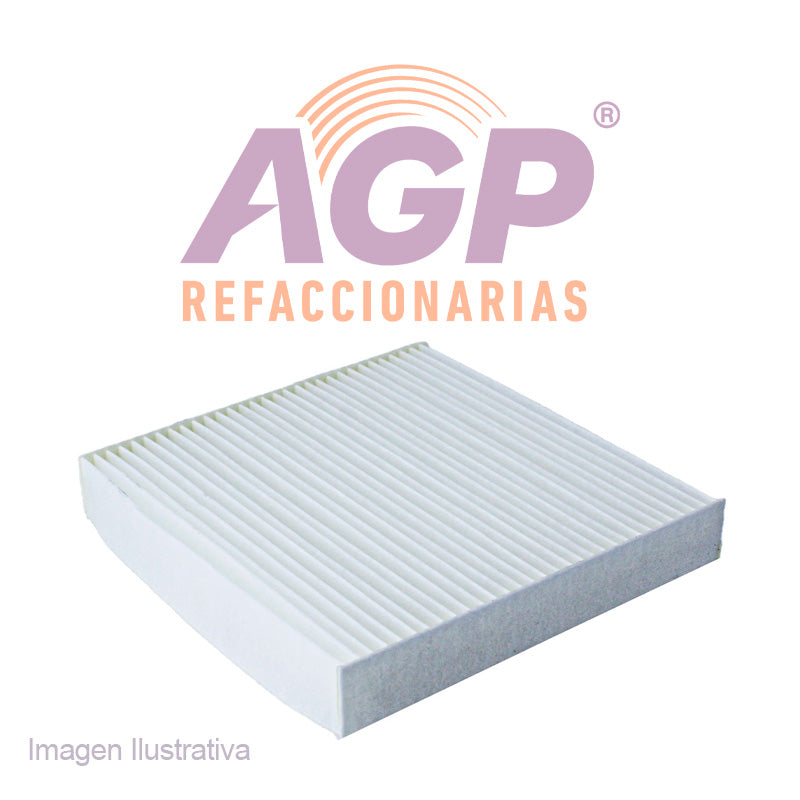 FILTRO CABINA SUZUKI SWIFT L4 1.2L 2018-2019 / HONDA FIT L4 1.5L 2006-2008 / SUBARU BRZ L4 2.0L 2013 - REFACCIONARIAS AGP