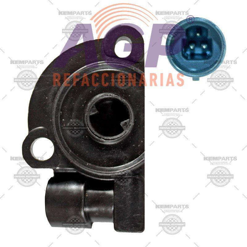 SENSOR DE POSICION DEL ACELERADOR (TPS) GM CHEVY 4 CIL. 1.6 LTS. 1994CHEVY