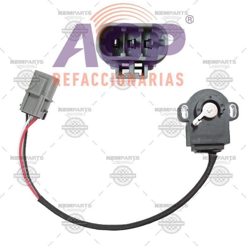 SENSOR DE POSICION DEL ACELERADOR (TPS) NISSAN PICK UP 2.4 LTS. 4 CIL. (94-98)