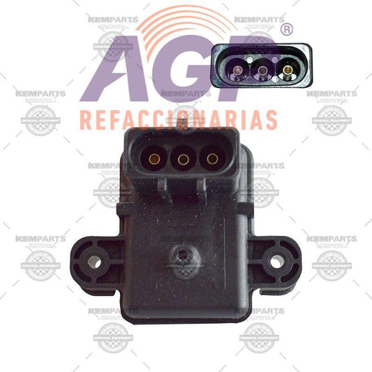 SENSOR DE PRESION ABSOLUTA DEL MULTIPLE (MAP) DODGE CARAVAN 3.8 LTS. 6 CIL. 87-90
