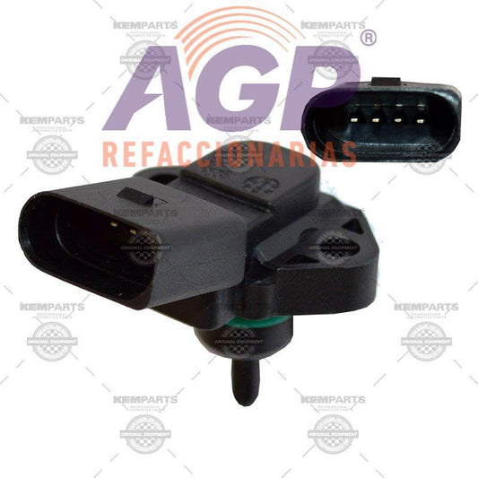 SENSOR DE PRESION ABSOLUTA DEL MULTIPLE (MAP) SEAT LEON TURBO 1.8 LTS 4 CIL 01-06 / VW BEETLE TURBO 1.8 LTS 4 CIL 99-05 / GOLF A4 GTI  TURBO 1.8 LTS 4 CIL 00-04 / JETTA A4 TURBO 1.8 LTS 4 CIL 00-05