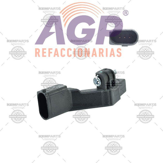 SENSOR DE POSICION DE CIGEÑAL (CKP) VW CROSSFOX 1.6 LTS. 4 CIL. 07-15 / SPORT VAN 1.6 LTS. 4 CIL. 07-09 / VENTO 1.6 LTS. 4 CIL. 14-16