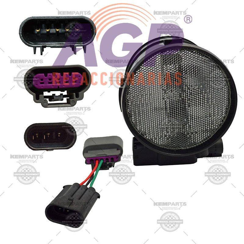 SENSOR DE FLUJO DE MASA DE AIRE (MAF) CHEVROLET MALIBU OHV 3.1 LTS. 6 CIL. 97-03