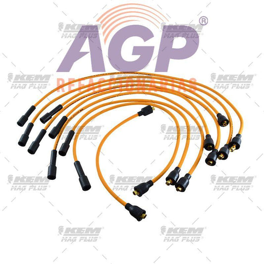 CABLE BUJIA MAG-PLUS CHRYSLER 8 CIL. CAMION D-600, PICK UP D-100, 360", HASTA 1992 CHARG (KEM-CB105)
