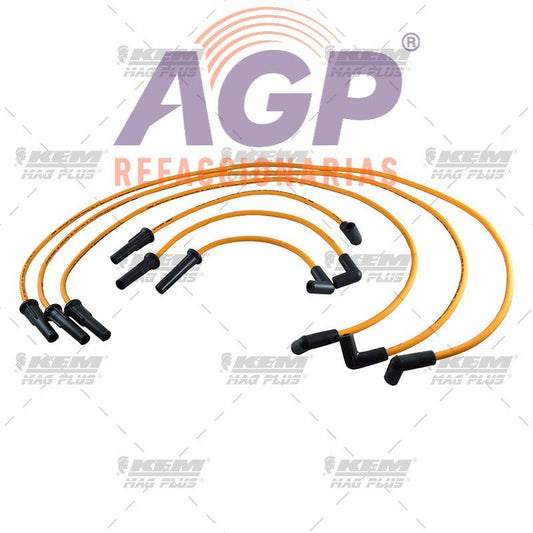 CABLES PARA BUJIAS MAG-PLUS  G.M. 6 CIL. 2A GEN.CAVALIER