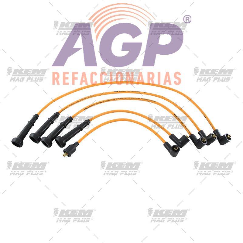 CABLES PARA BUJIAS MAG-PLUS  NISSAN 4 CIL. 1500