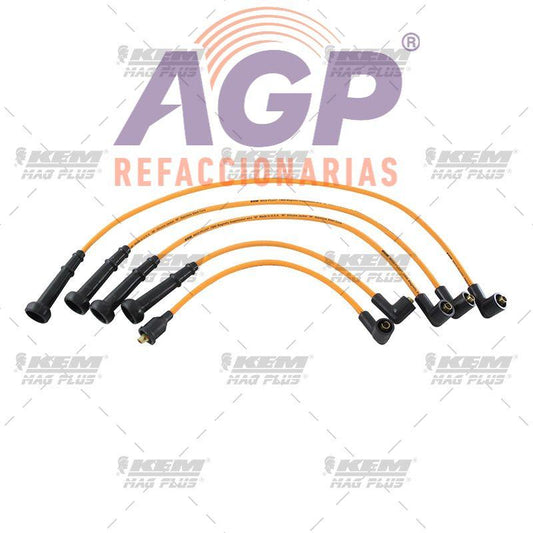 CABLES PARA BUJIAS MAG-PLUS  NISSAN 4 CIL. 1500
